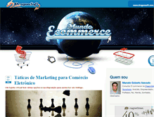 Tablet Screenshot of mundoecommerce.com.br
